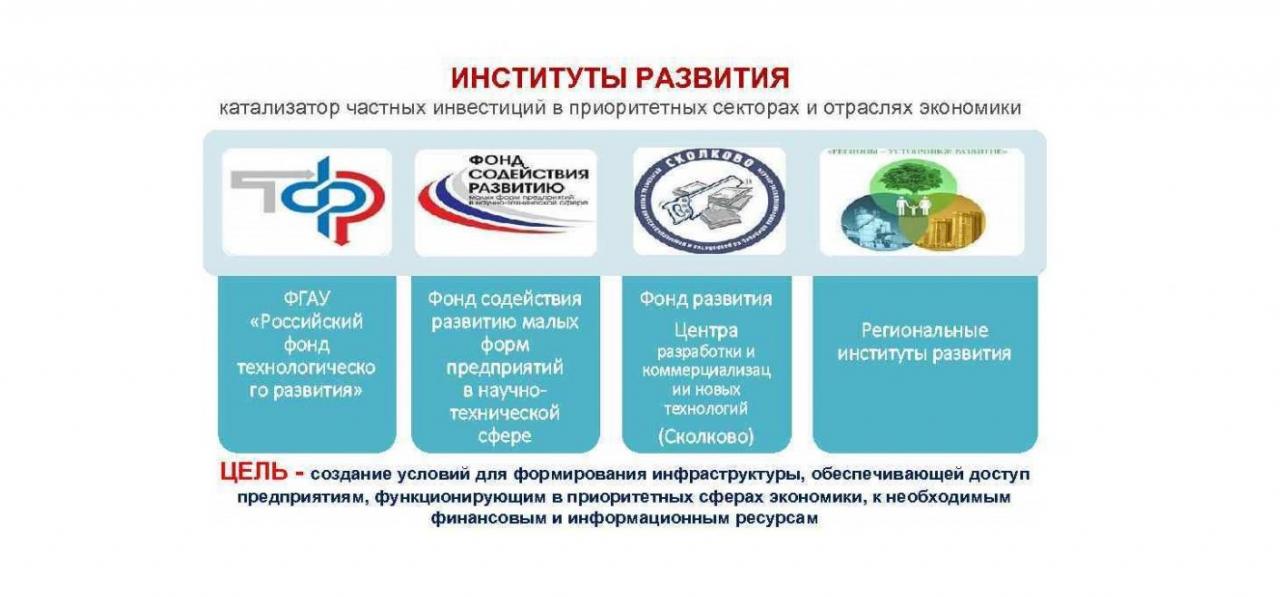 Институты развития нижегородской области